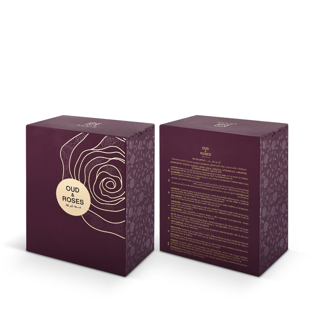 Ahmed Al Maghribi Oud & Roses Eau de Parfum 60ml