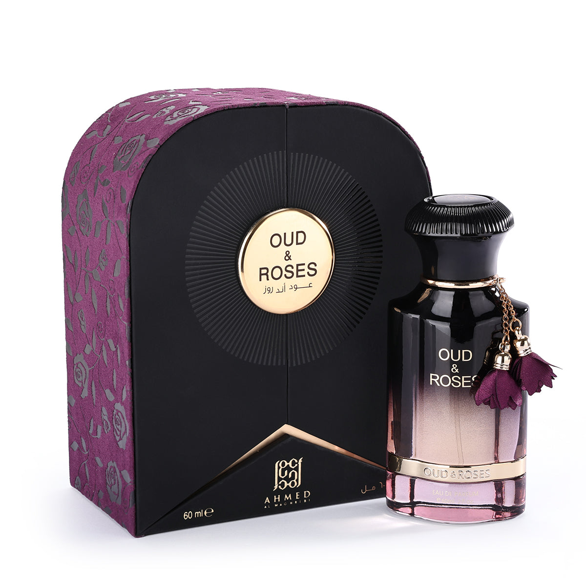 Ahmed Al Maghribi Oud & Roses Eau de Parfum 60ml